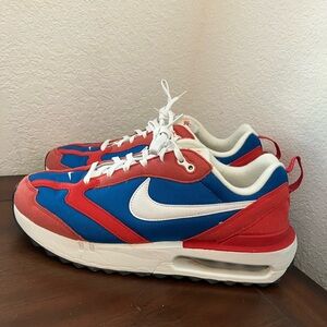 NIKE AIR MAX DAWN RETRO TEAM ROYAL BLUE, RED DJ6324-400 SNEAKERS SZ 9